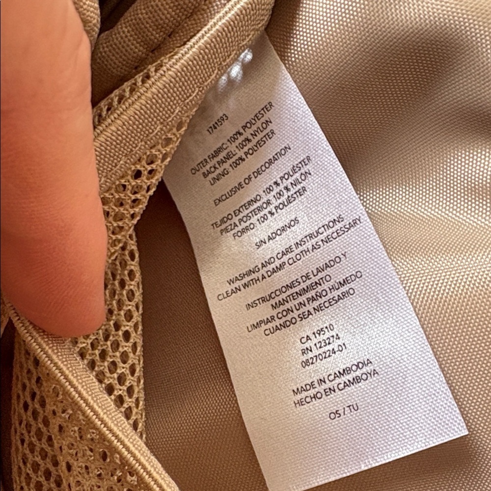 Lole NWOT Cream Sherpa Crossbody Bag - Picture 14 of 14